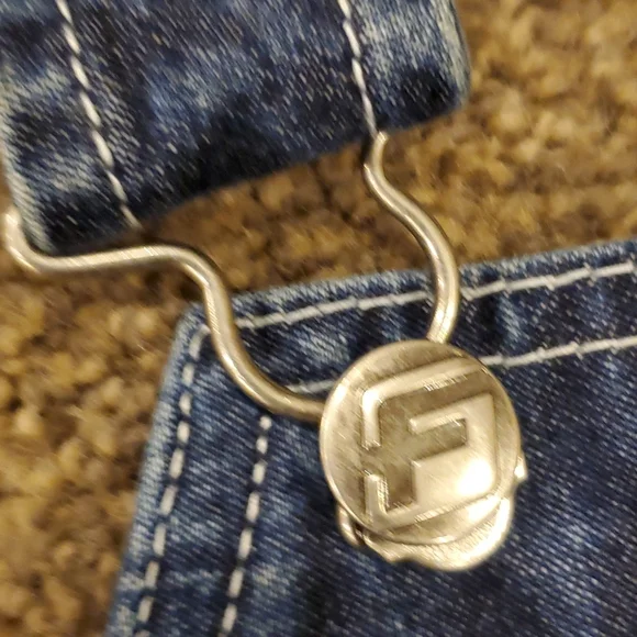 FUBU Denim Overalls - Picture 6 of 16